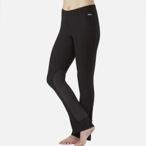 Kerrits Microcord Bootcut, Kneepatch, Black equestrian bridges/leggings Size M